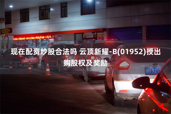 现在配资炒股合法吗 云顶新耀-B(01952)授出购股权及奖励