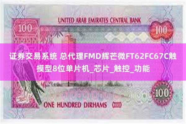 证券交易系统 总代理FMD辉芒微FT62FC67C触摸型8位单片机_芯片_触控_功能