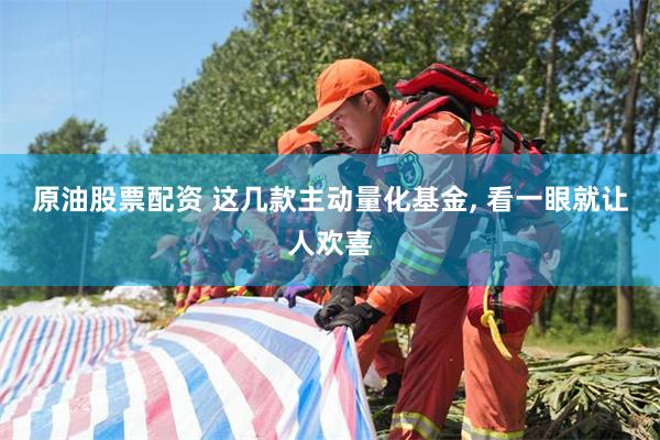 原油股票配资 这几款主动量化基金, 看一眼就让人欢喜